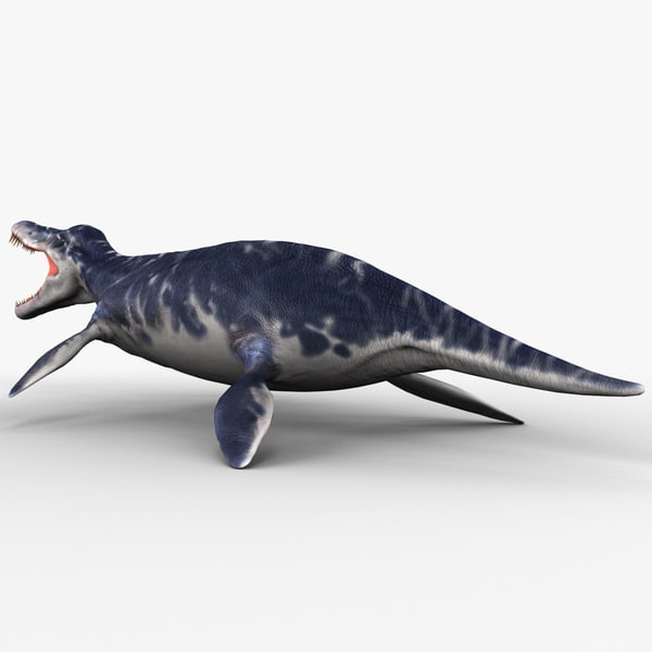 kronosaurus dinosaur modeled max