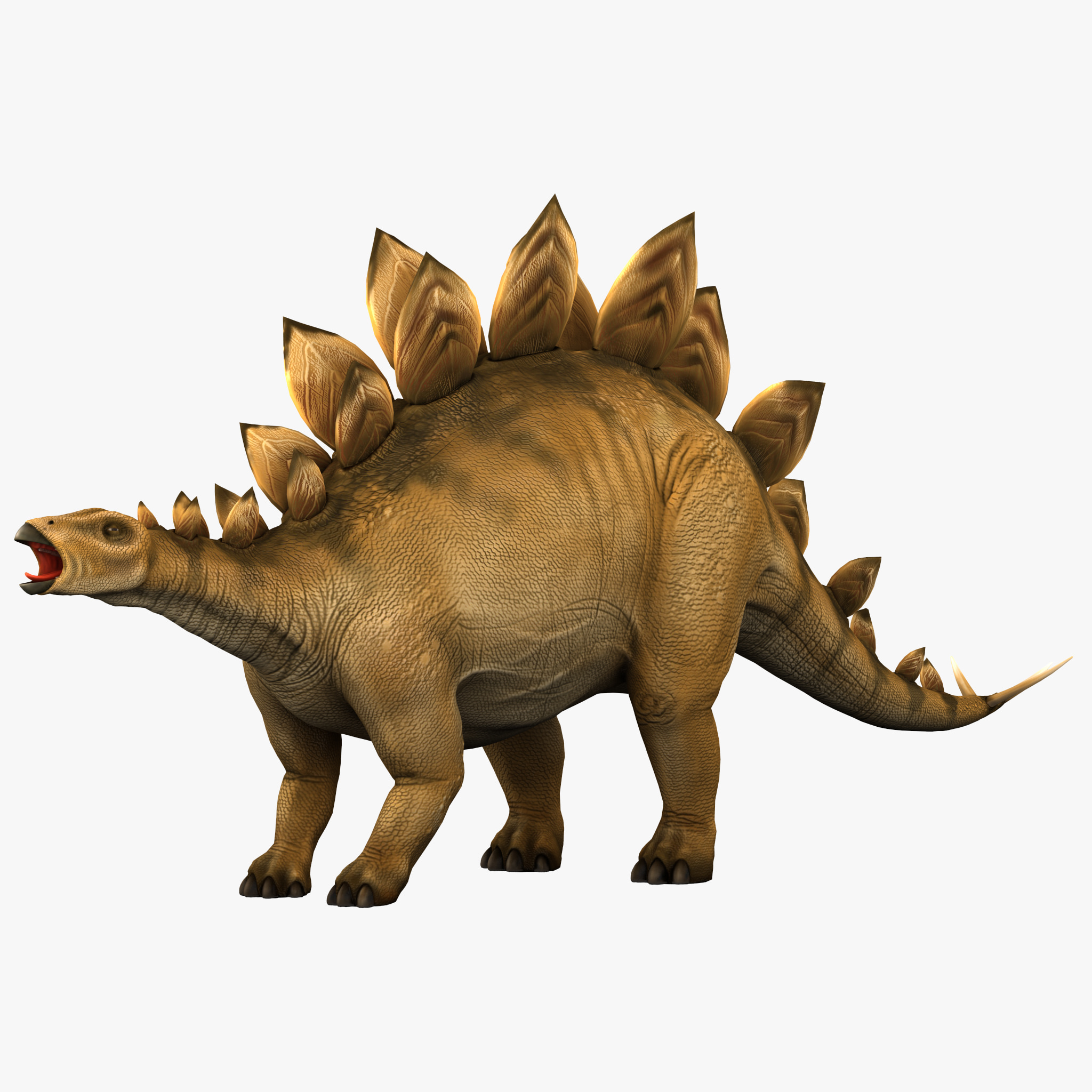 animated stegosaurus