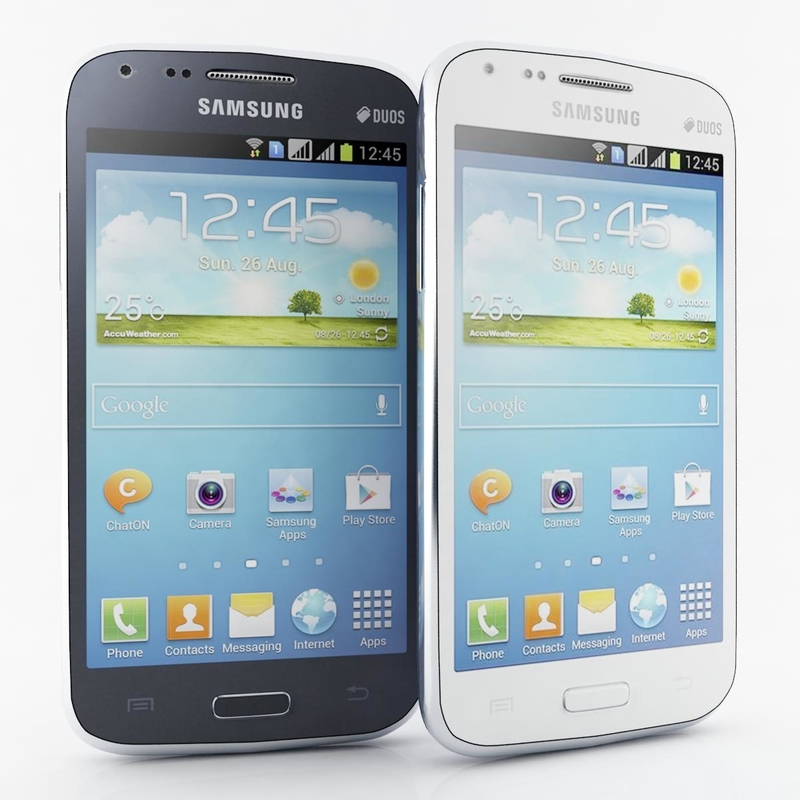 samsung galaxy core i8260 3d model