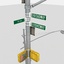 newyork street elements 3d model