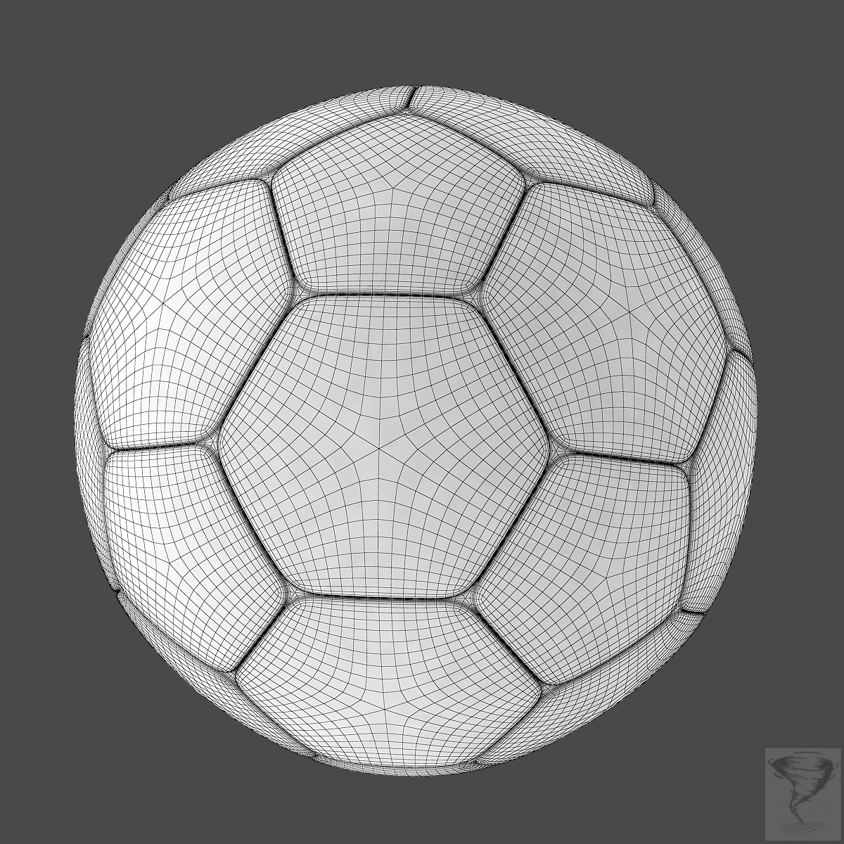 3d model handball equipment ball