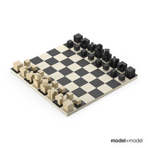 bauhaus chess set max