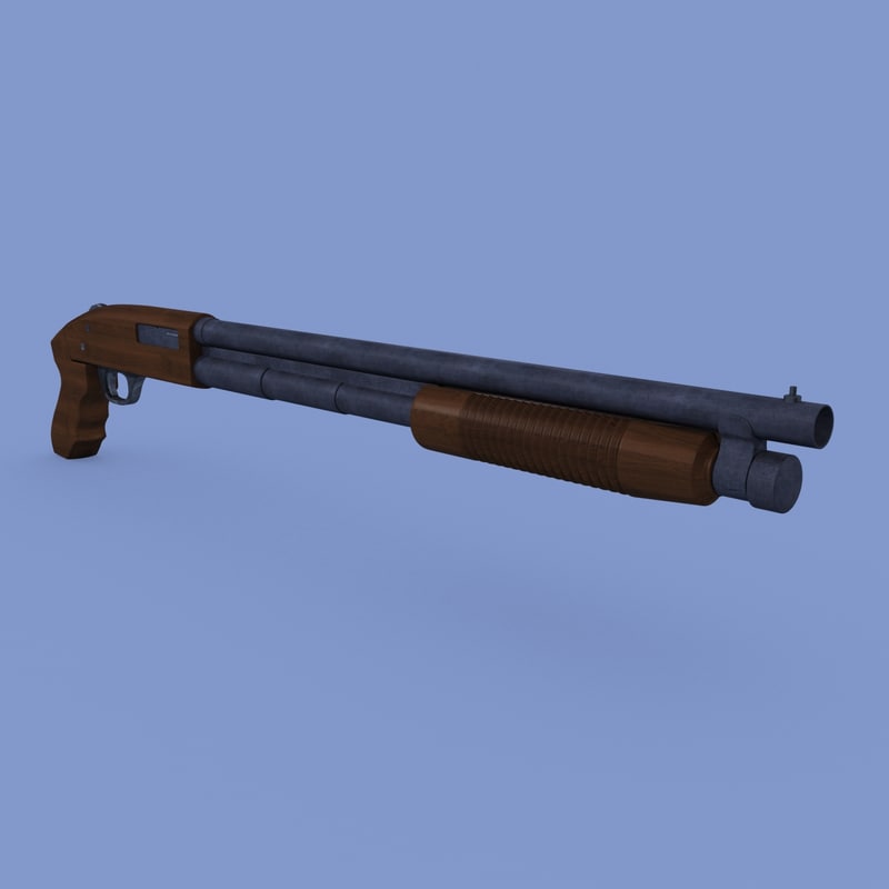 3d Shotgun Gun