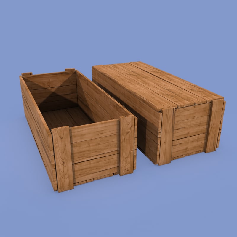 3d model vendor box