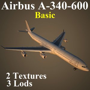 airbus basic 3d model