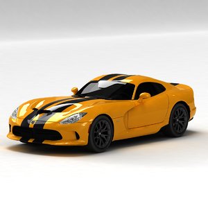 3d model dodge viper srt 2013