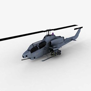 3d model - helicopter