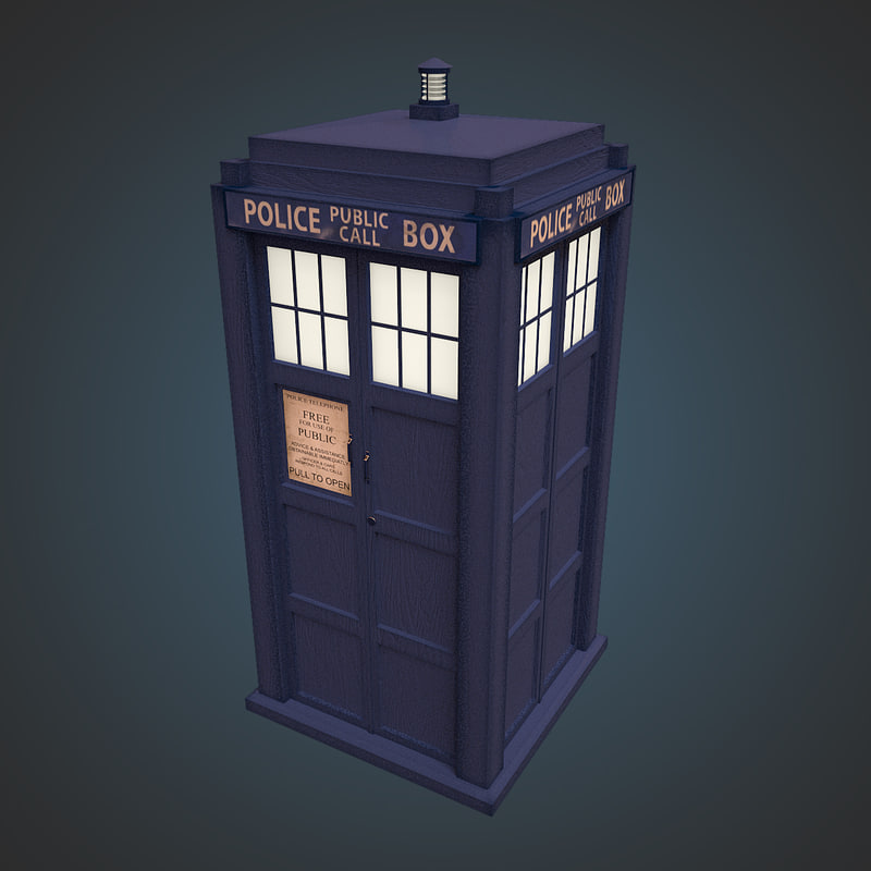 3d tardis model