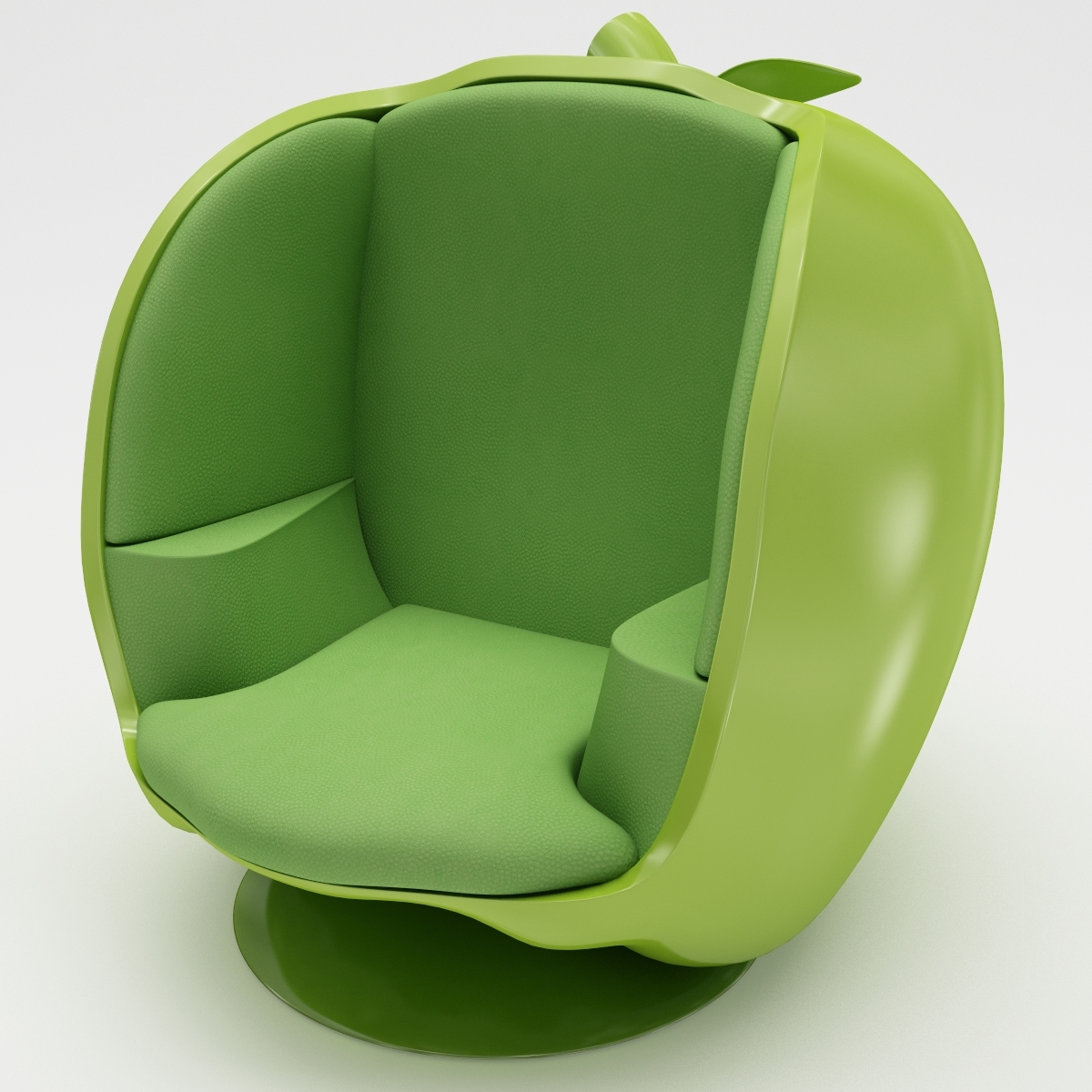 3d model apple chair