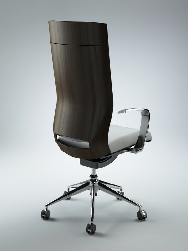 3d office chair