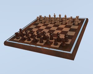 3ds max chess board