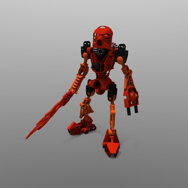 3d lego bionicle tahu