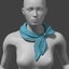 scarf fashion 3d model
