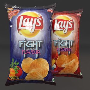 3ds max potatoe chips