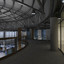 3dsmax hall office cafeteria