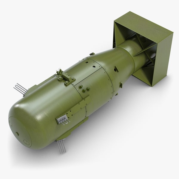3d nuclear bomb mark 7 model