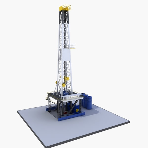 Drilling Rig 3D Models for Download TurboSquid