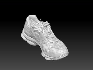 scan reebok sports shoe 3d model