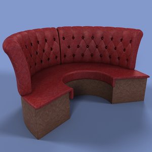 bar sofa 3d max