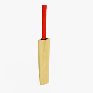 cricket bat 3d max
