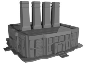 buildings 3d model