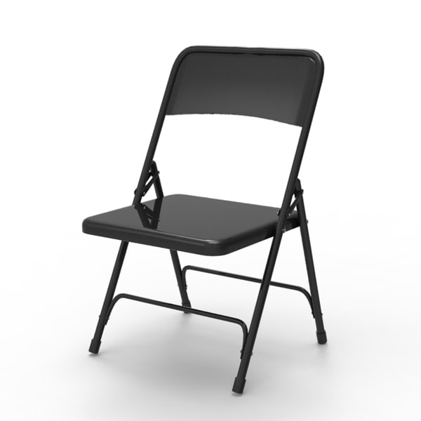 Black Metal Folding Chairs 3d metal folding chair Black Metal Folding Chairs 3d metal folding chair