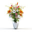3d flowers bouquet