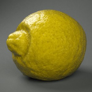 lemon 3d model