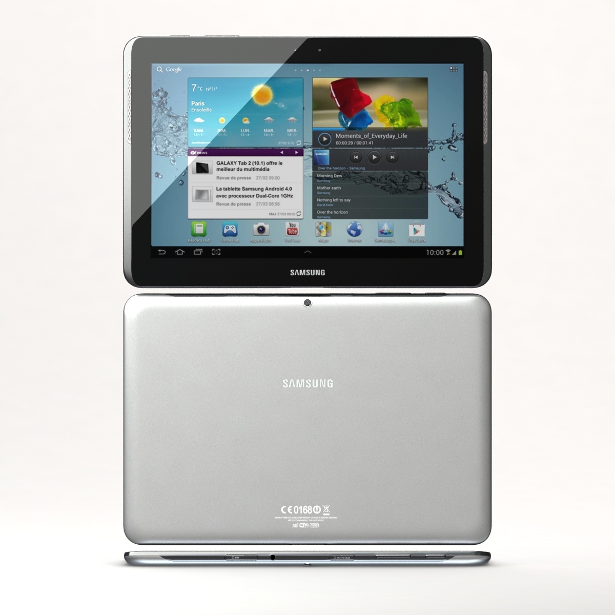 3d 3ds Samsung Galaxy Tab 2