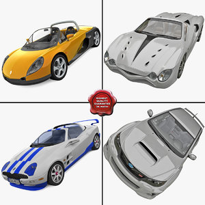 3d model sport cars 3
