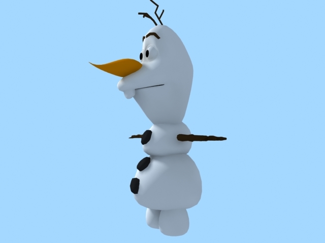 snow olaf