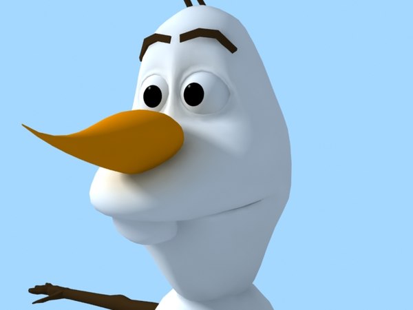 olaf snow man