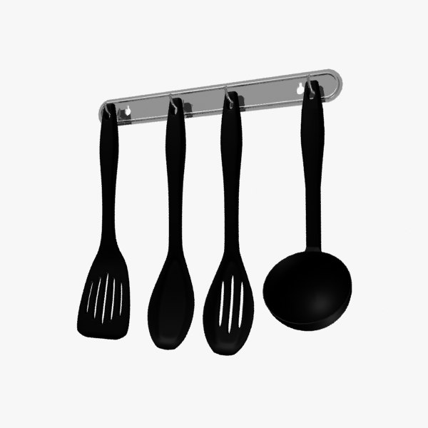 kitchen tool set with holder