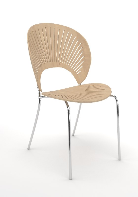 Chair Trinidad Nanna Ditzel 3d Model