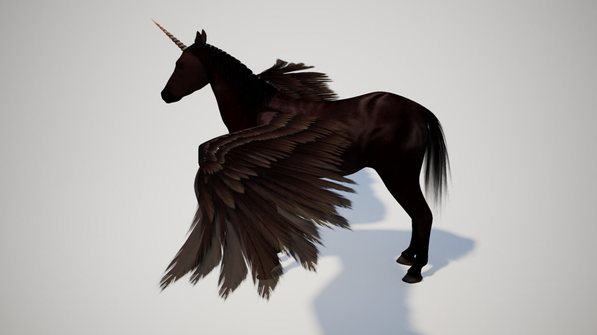 Modelo 3d Unicornio Turbosquid 728903 2154