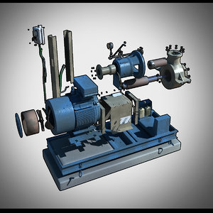 pump dresser 3d model