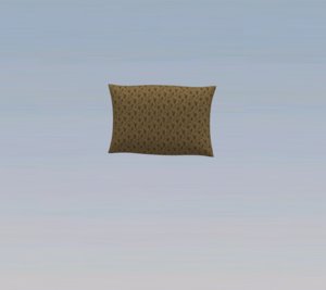 free obj mode pillow