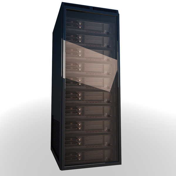 3d server rack