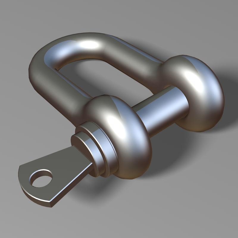 3d shackle model