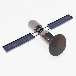 satellite 3d model