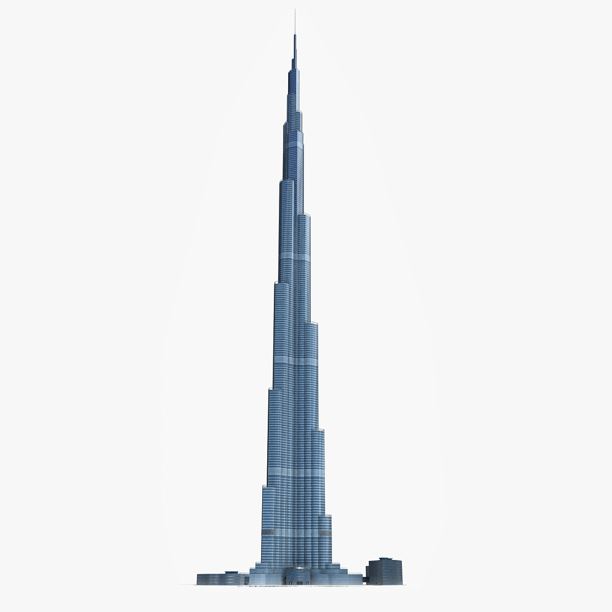 3d model accurate burj khalifa