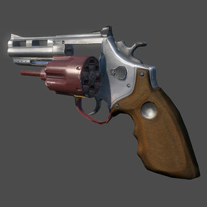 3d magnum revolver