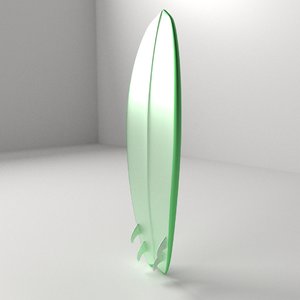 surfboard board surf 3d 3ds