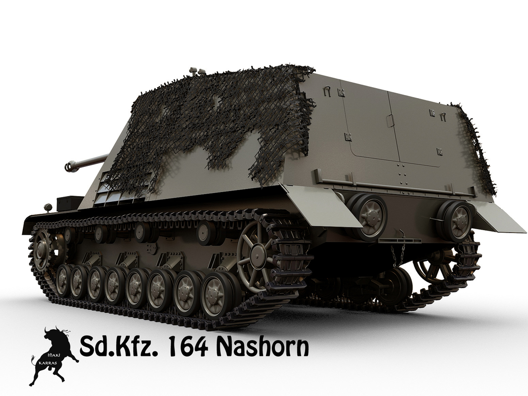 Фото sd kfz 164 nashorn