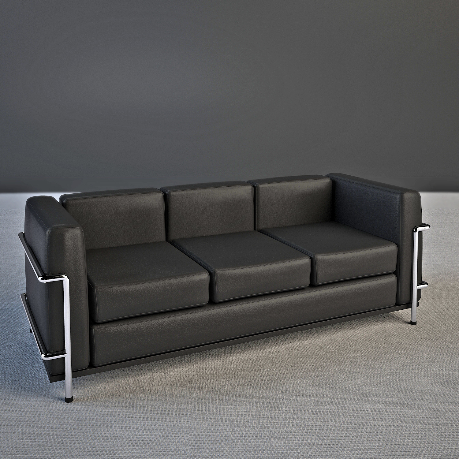 Le Corbusier Sofa Lc2 3d Model