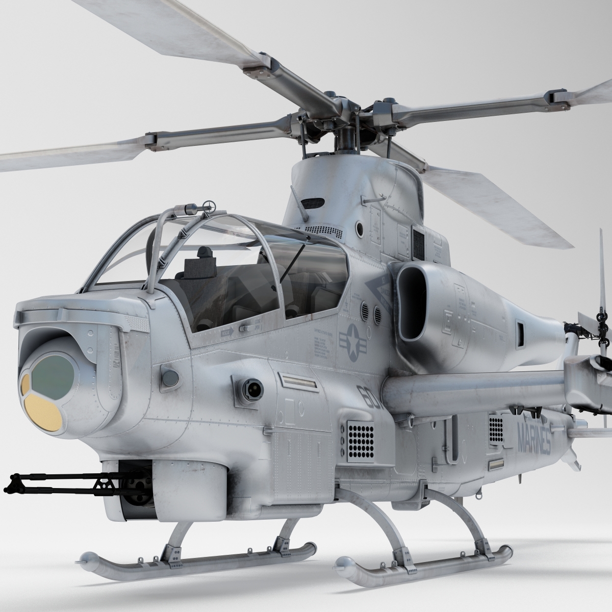 3d model bell ah-1z viper 4