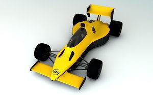 3d race car
