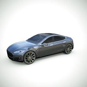 2013 tesla s 3d max