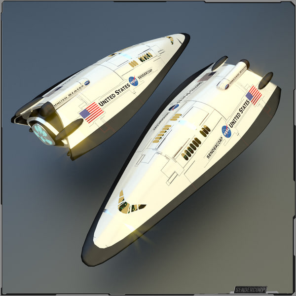 Nave espacial Modelo 3D - TurboSquid 729549