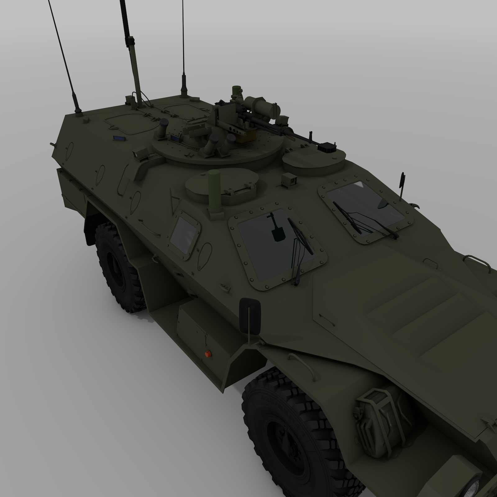 Камаз 3d model
